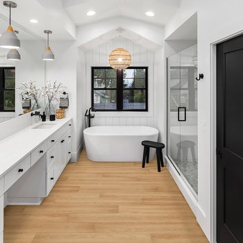 Mohawk Home 6MM Thick 9.4in X 47.8in 22 MIL Waterproof Luxury Vinyl Plank Flooring (15.65 sq ft/ctn)