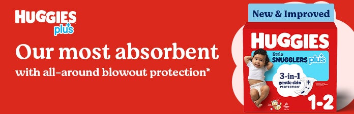 our most absorbent with all-around blowout protection*