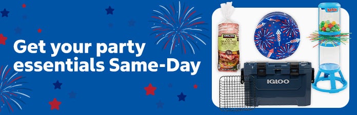 Party essentials delivered same-day
