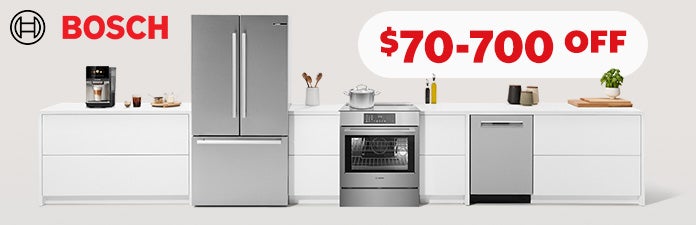 Bosch Appliances Fourth of July Savings