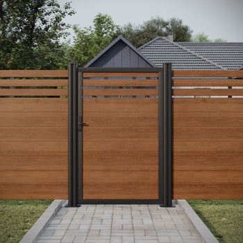 GoFence Composite 42-inch x 6-feet' Mid Trellis Gate Kit