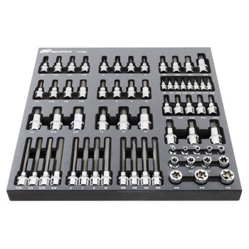 Ingersoll Rand 66 Piece Master Hex, Torx, and Specialty Bit Socket Set
