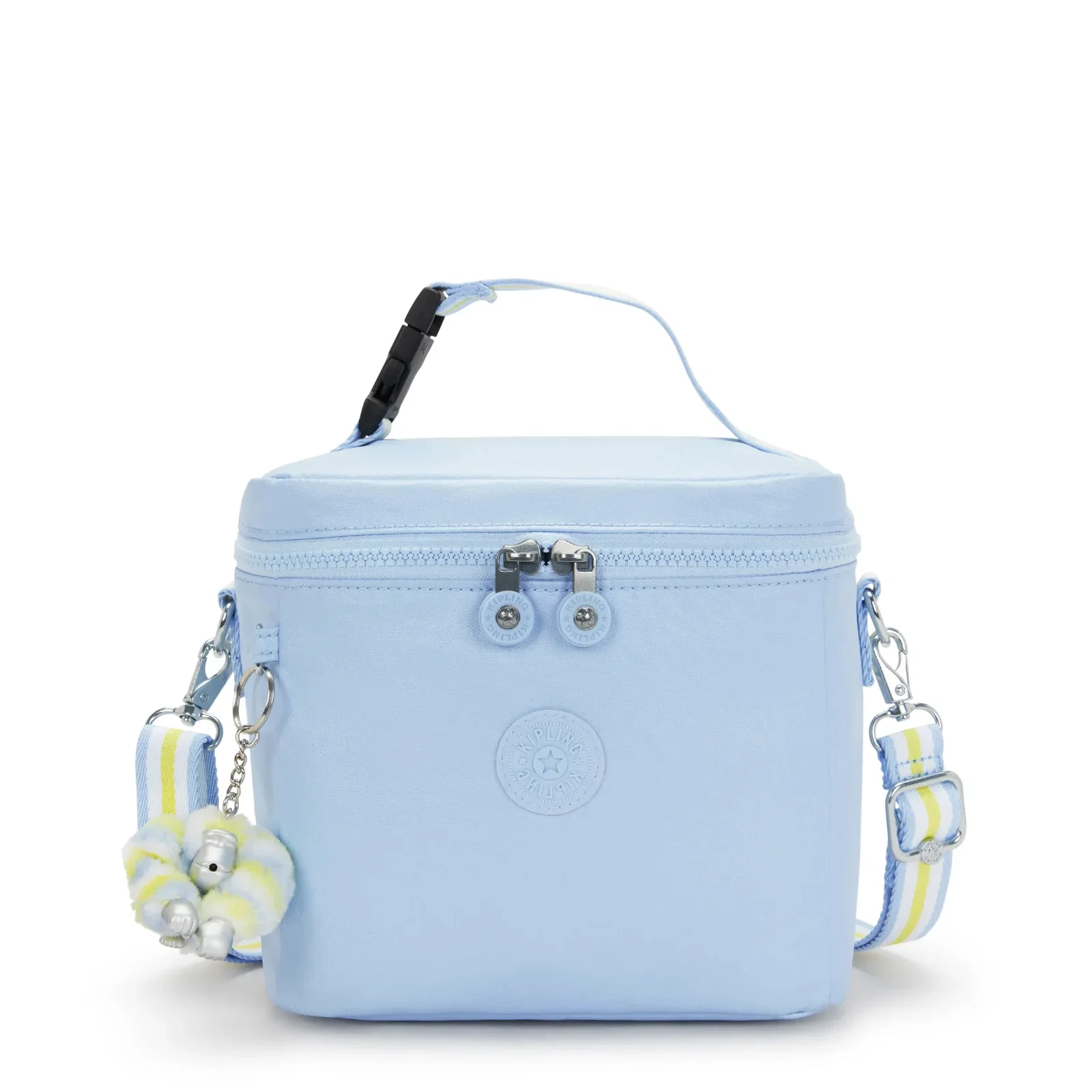 Graham Metallic Lunch Bag-Clear Sky Metallic