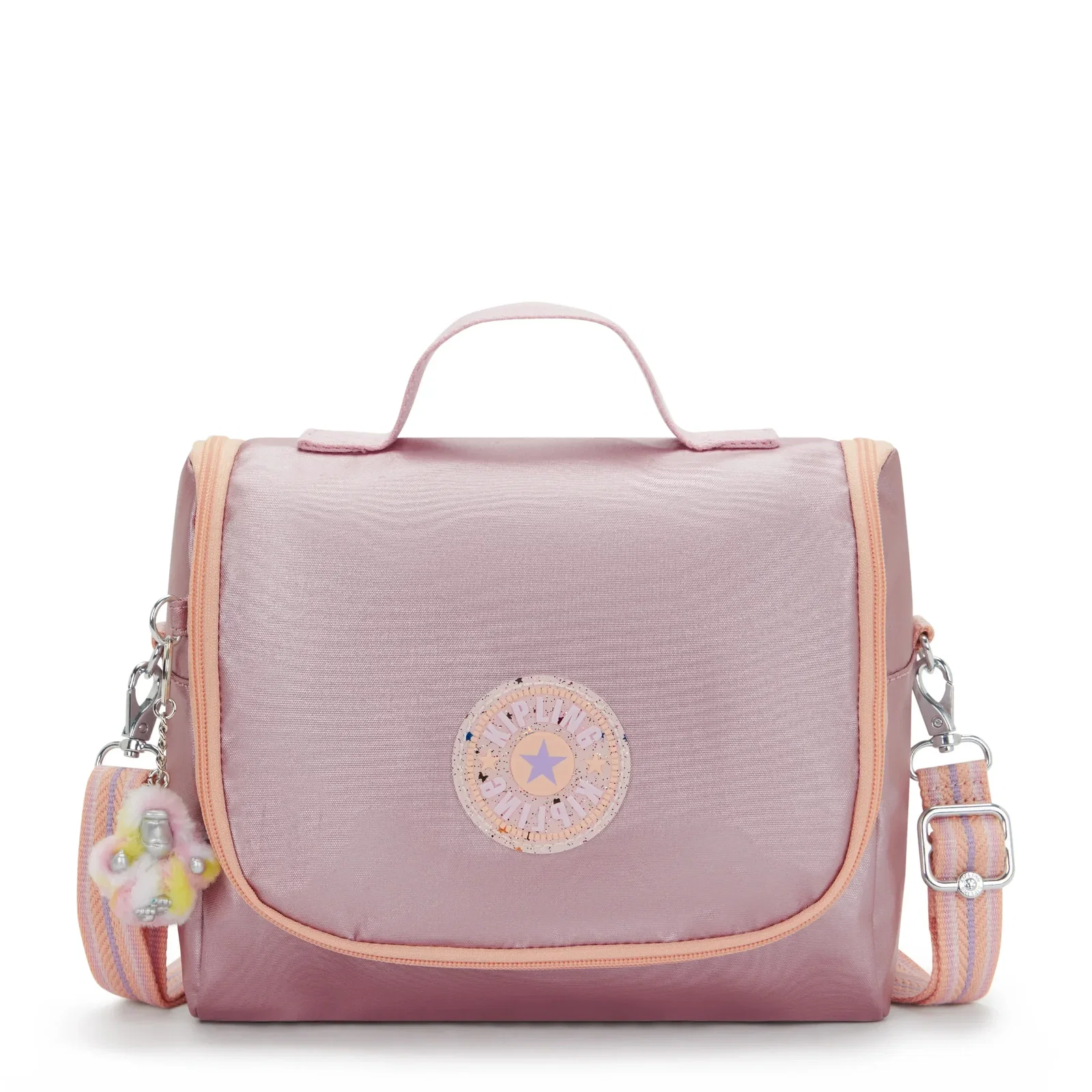 New Kichirou Metallic Lunch Bag-Bronze Pink Metallic C
