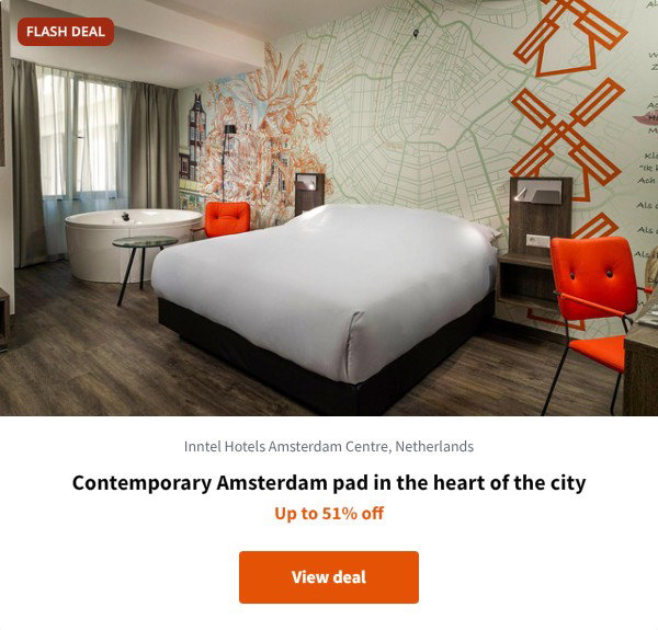 Contemporary Amsterdam pad in the heart of the city