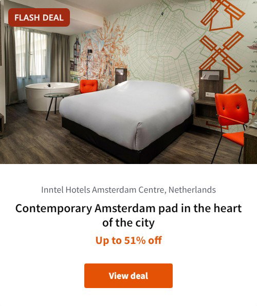 Contemporary Amsterdam pad in the heart of the city