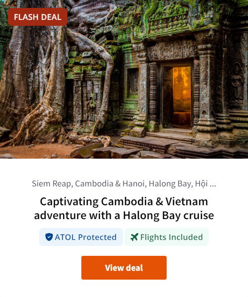 Captivating Cambodia &amp; Vietnam adventure with a Halong Bay cruise