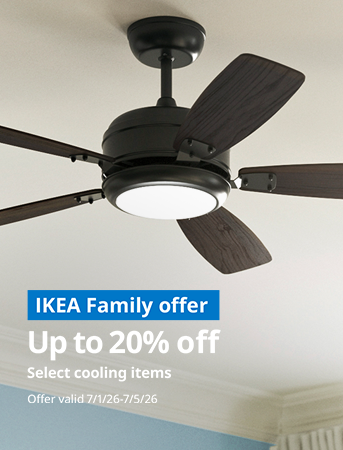 AKTERSKARP ceiling fan