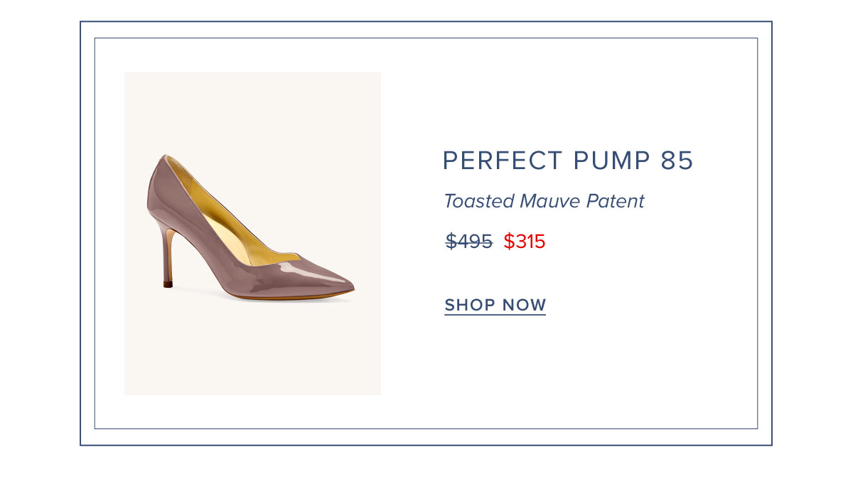 Perfect Pump 85: Toasted Mauve Patent