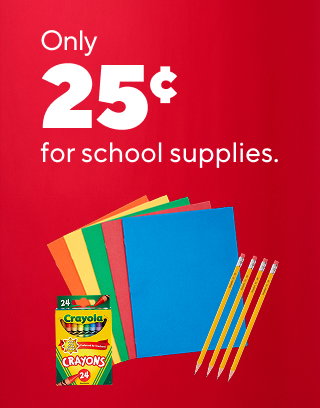 easy DEAL DAYSOnly $0.25 for school supplies$49.99 (member price) Staples 6' x 30" folding tableBuy 2, get 1 FREE select foil balloons25% off custom banners