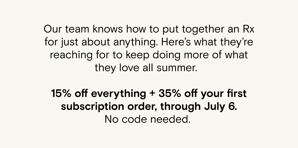 Shop up to 35% off everything.