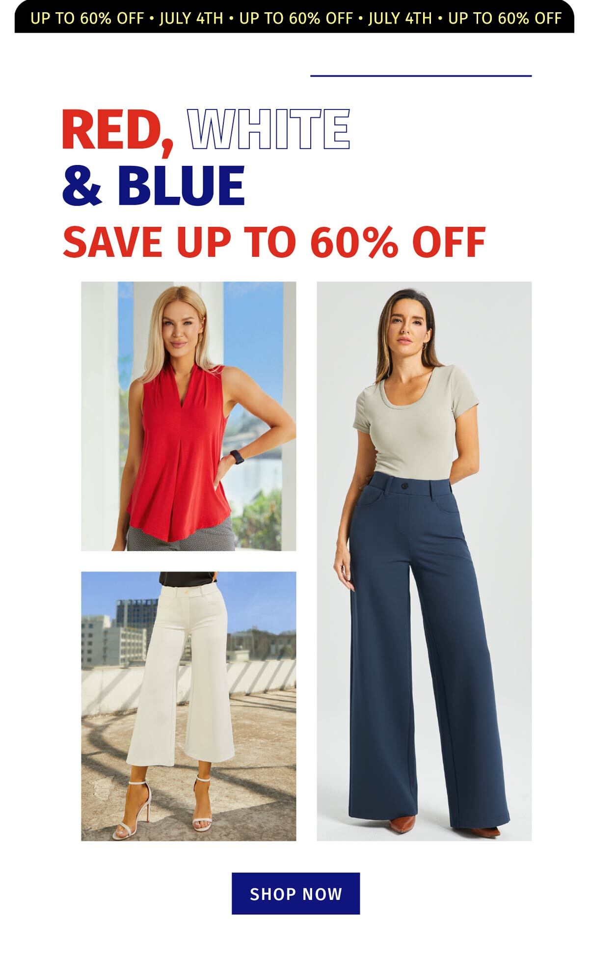 SUMMER MVPS SAVE UP TO 60% OFF DRESS PANT YOGA PANTS SUMMER DRESSES SUMMER TOPS