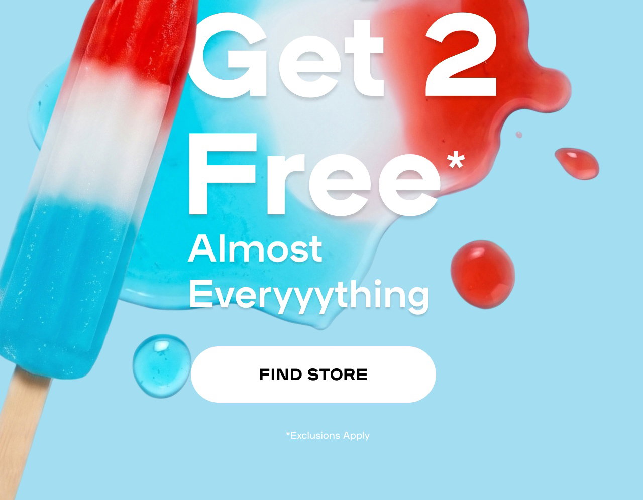 Buy 3 Get 2 Free - Find Store