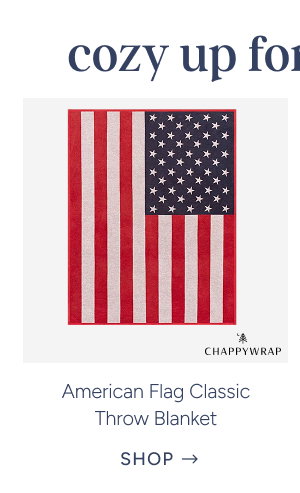 American Flag Classic Throw Blanket