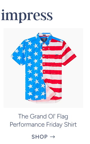 The Grand Ol' Flag Performance Friday Shirt