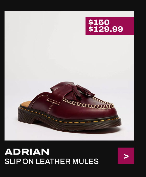 Adrian Leather Mules
