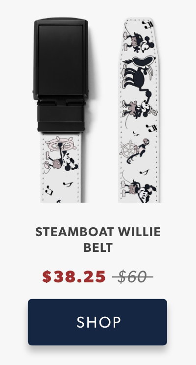 Shop Steamboat Willie Belt