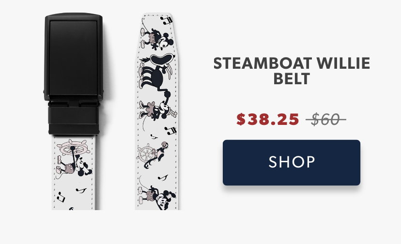 Shop Steamboat Willie Belt