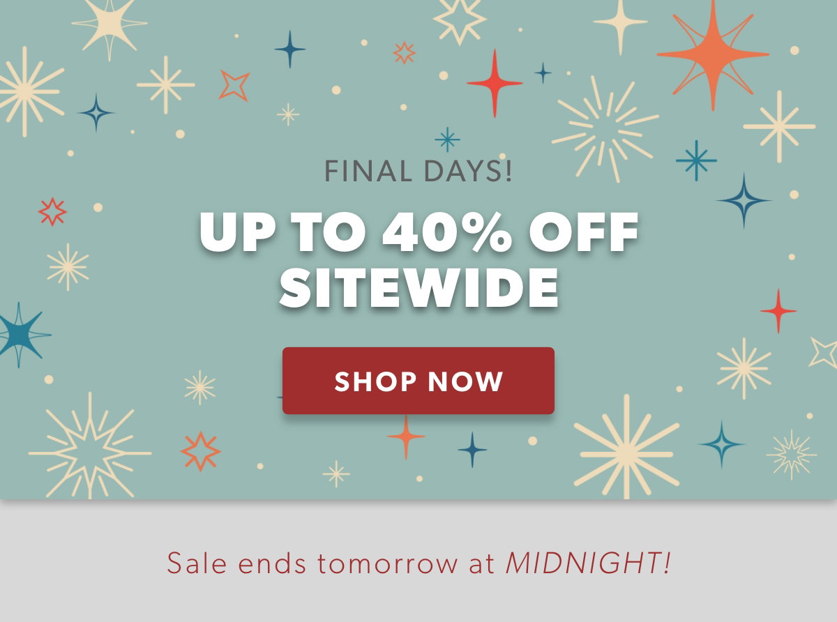 Stars, Stripes and SALES! Enjoy your 4th of July with up to 50% off sitewide. Use coupon: FREEDOM. Shop Now