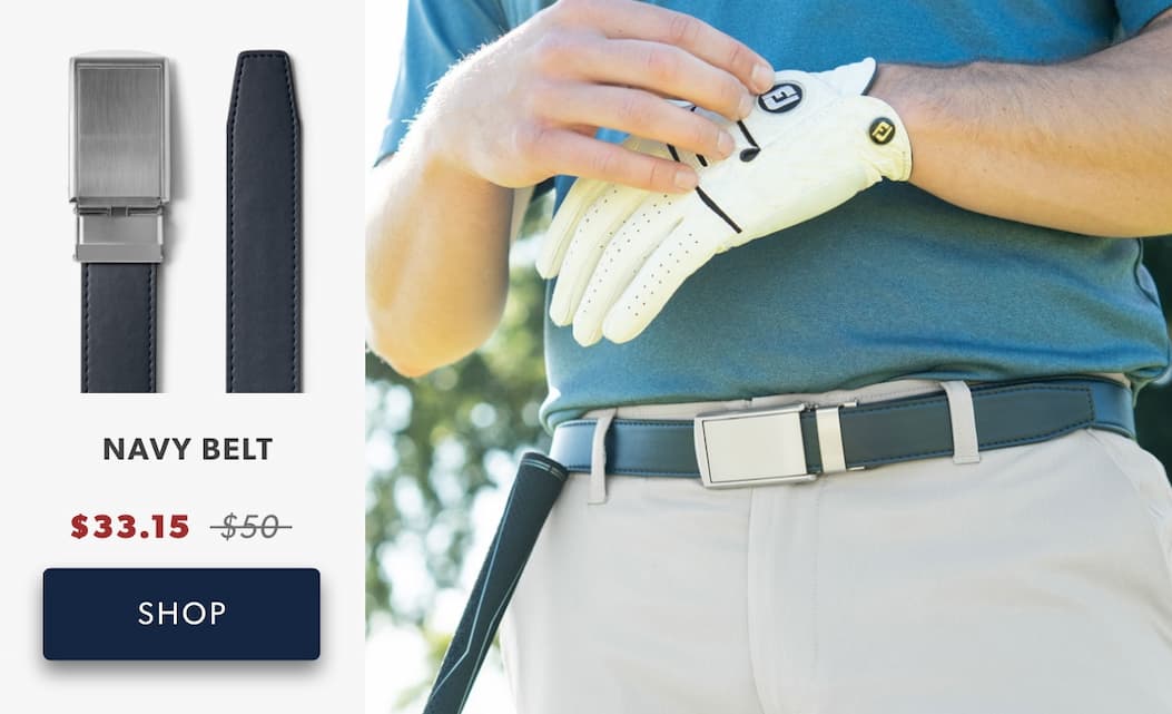 Shop Navy Belt