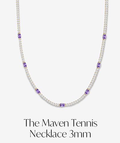 The Maven Tennis Necklace 3mm