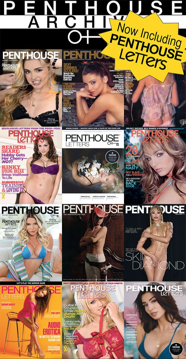 View Entire Libraries of Penthouse Letters and Magazine