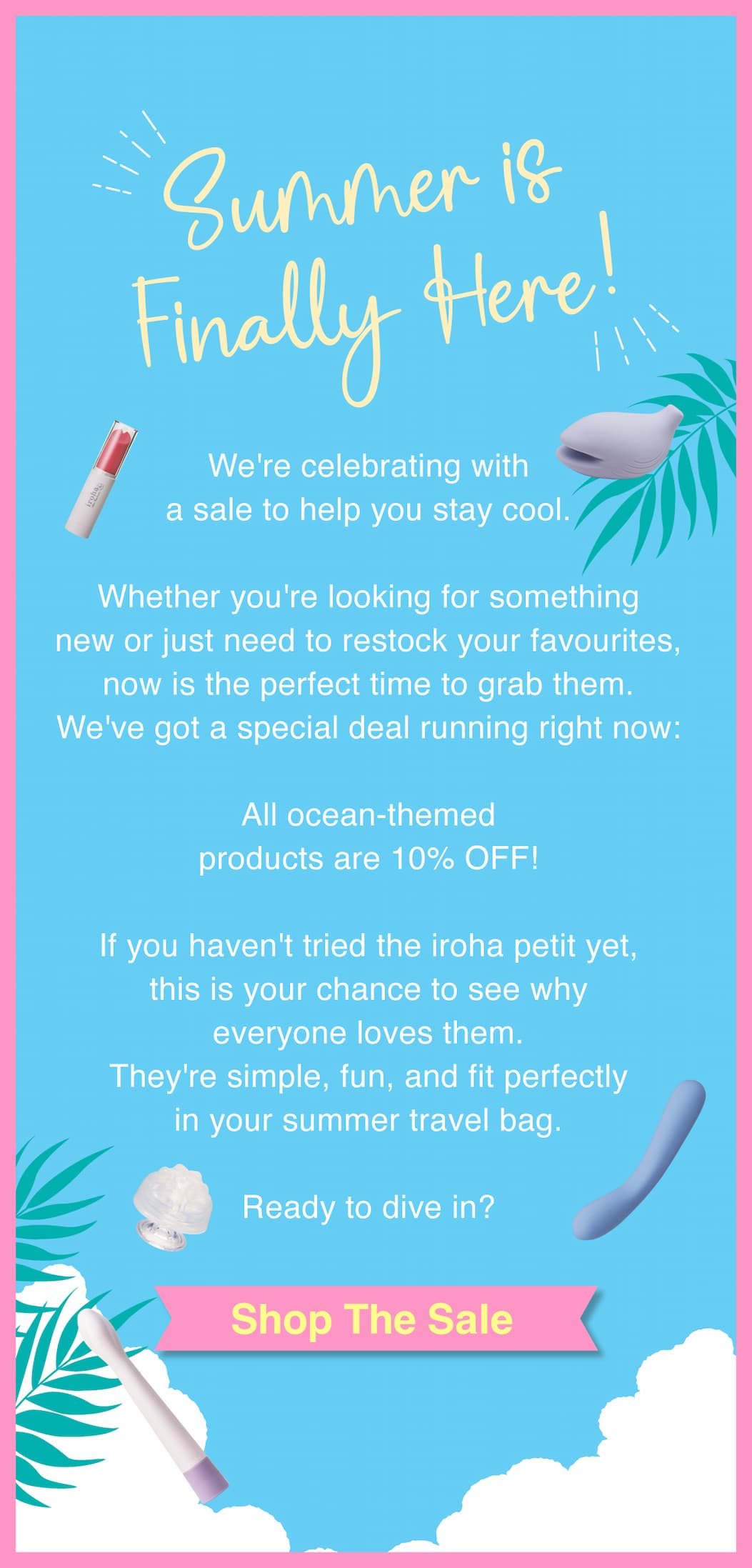 10% off iroha x Kiko Collection