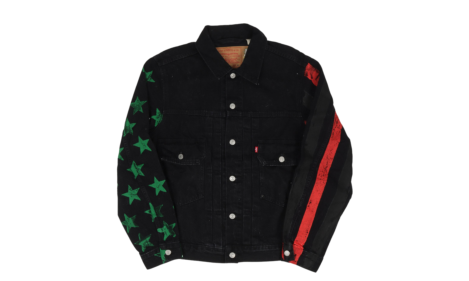 CACTUS TEARS DENIM PLANT JACKET 