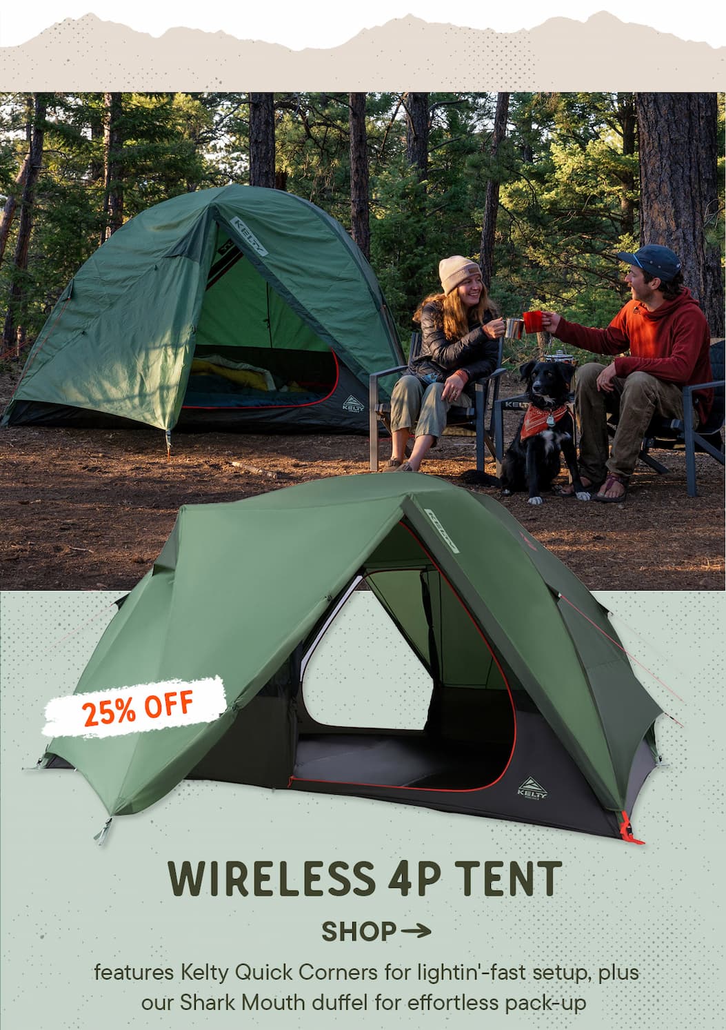Shop Wireless 4P Tent