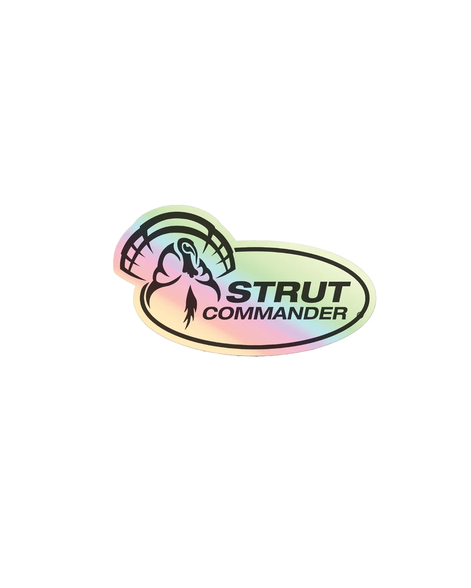 Image of Holographic Strut Commander Decal Sticker