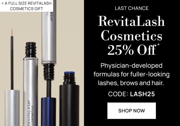 25% Off RevitaLash Cosmetics