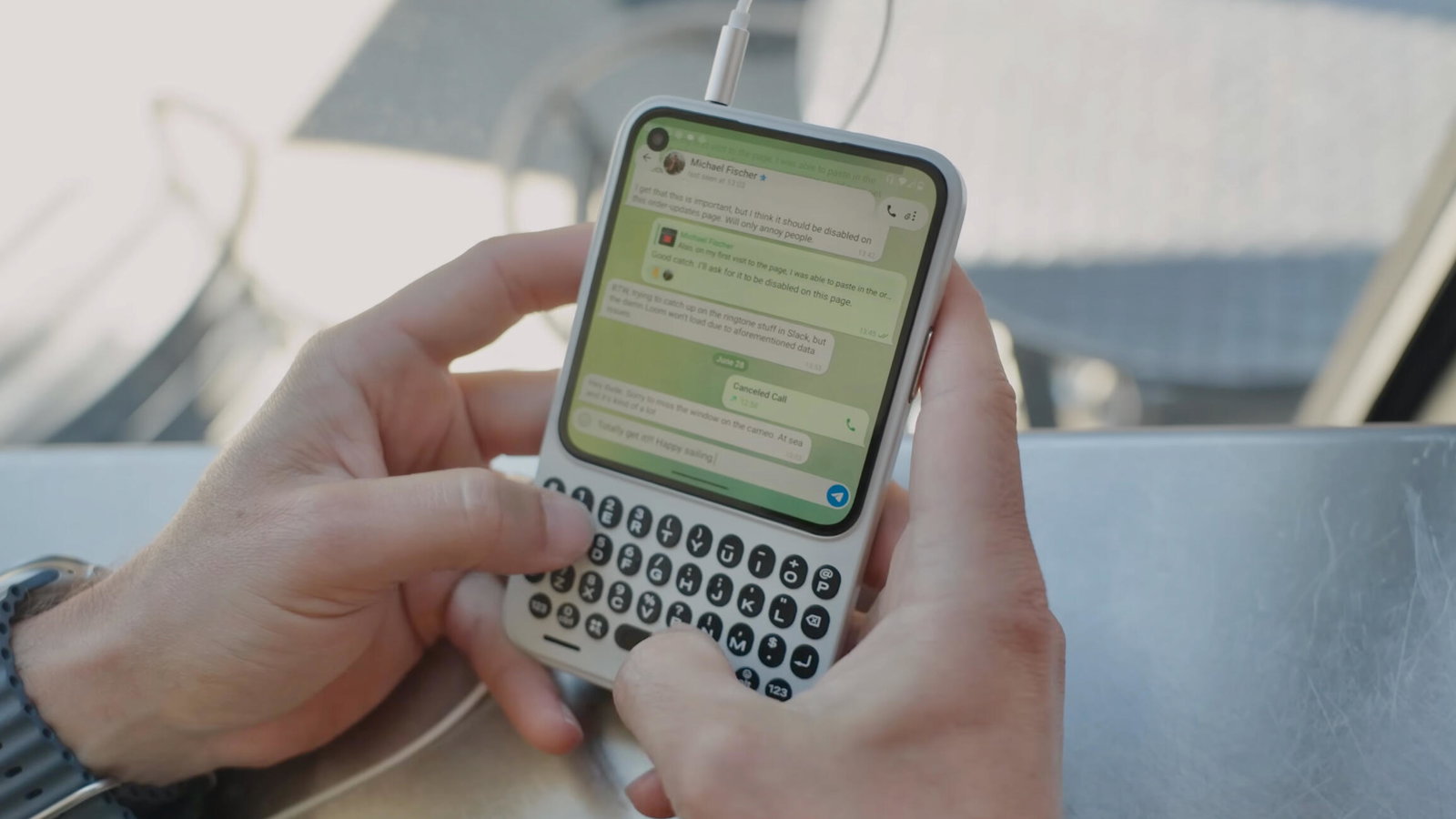 Clicks Demos Its BlackBerry-Like Smartphone in New Video, and I'm Thrilled