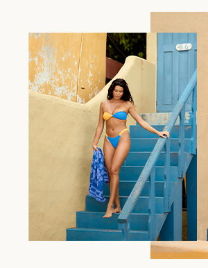 Tanlines Twist Bandeau Bikini Top