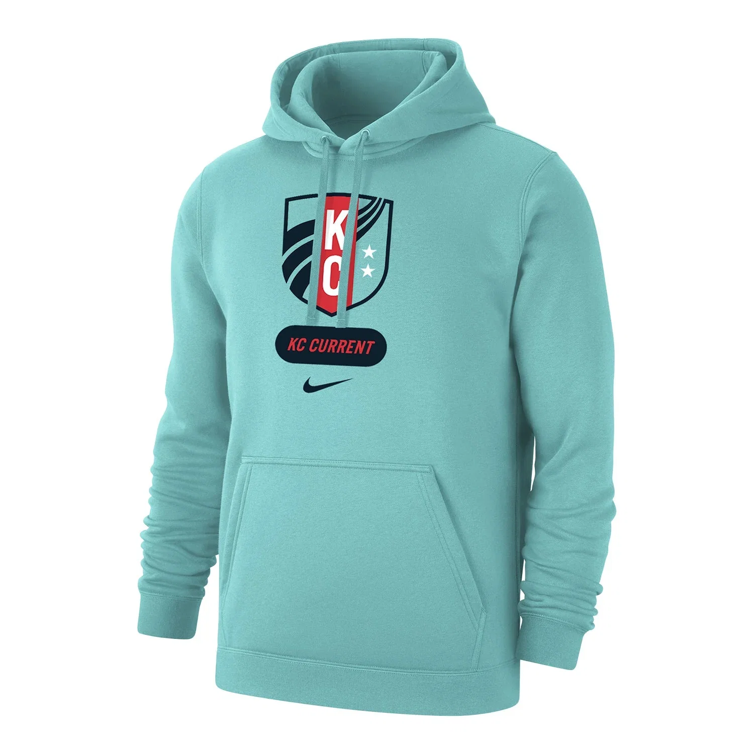Image of Unisex KC Current Nike Teal Action Hoodie