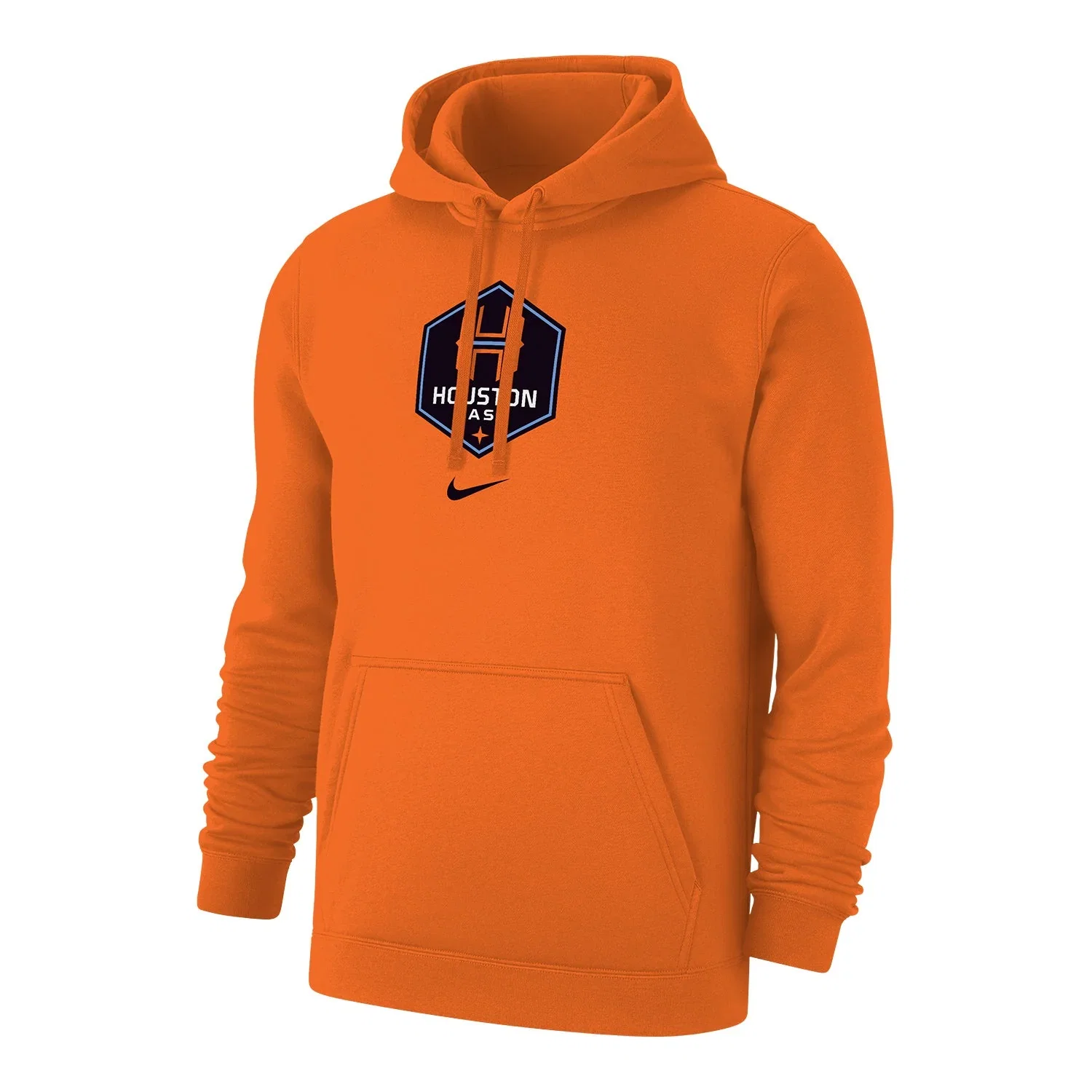 Image of Unisex Houston Dash Nike Orange Action Hoodie
