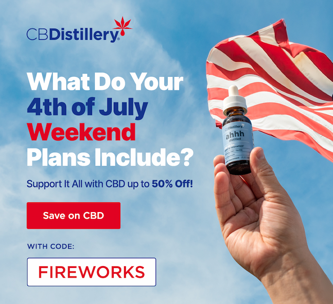 What Do Your 4th of July Weekend Plans Include? Support it all with CBD - up to 50% off! Save on CBD with code FIREWORKS