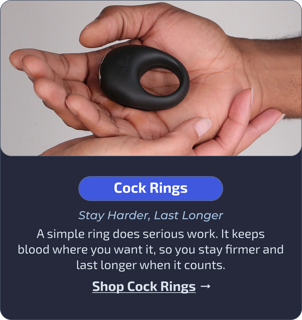 Cock Rings: Stay Harder, Last Longer