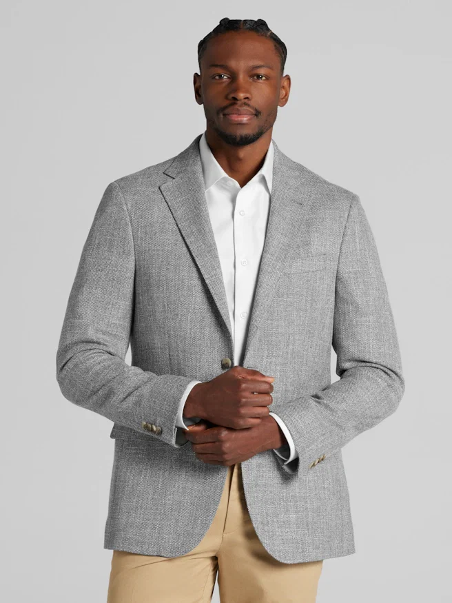 Joseph Abboud Classic Fit Tic Sport Coat