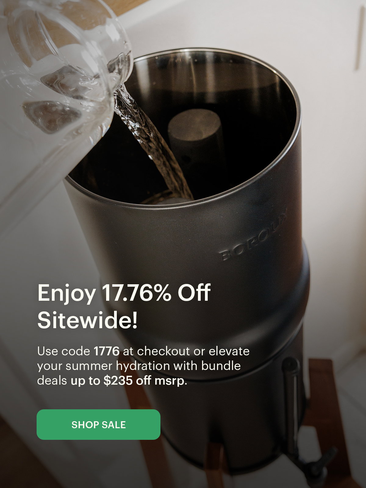 Enjoy 17.76% Off Sitewide! Code: 1776