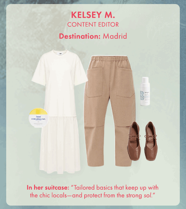 Tailored basics that keep up with the chic locals.