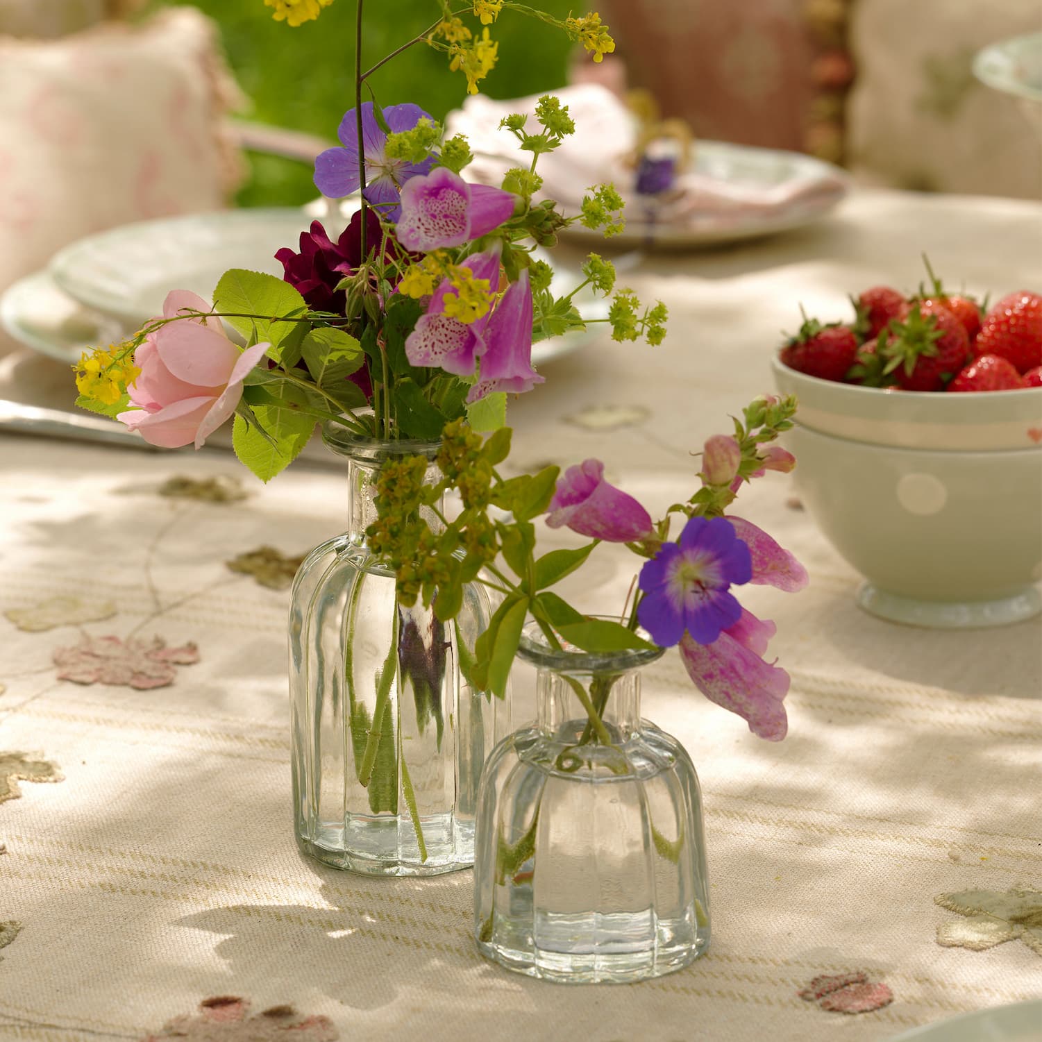 Susie Watson Designs Flower Bottles