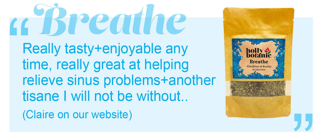 Breathe Tisane review by Claire on our website