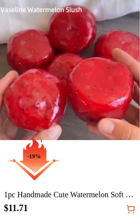 1pc Handmade Cute Watermelon Soft...