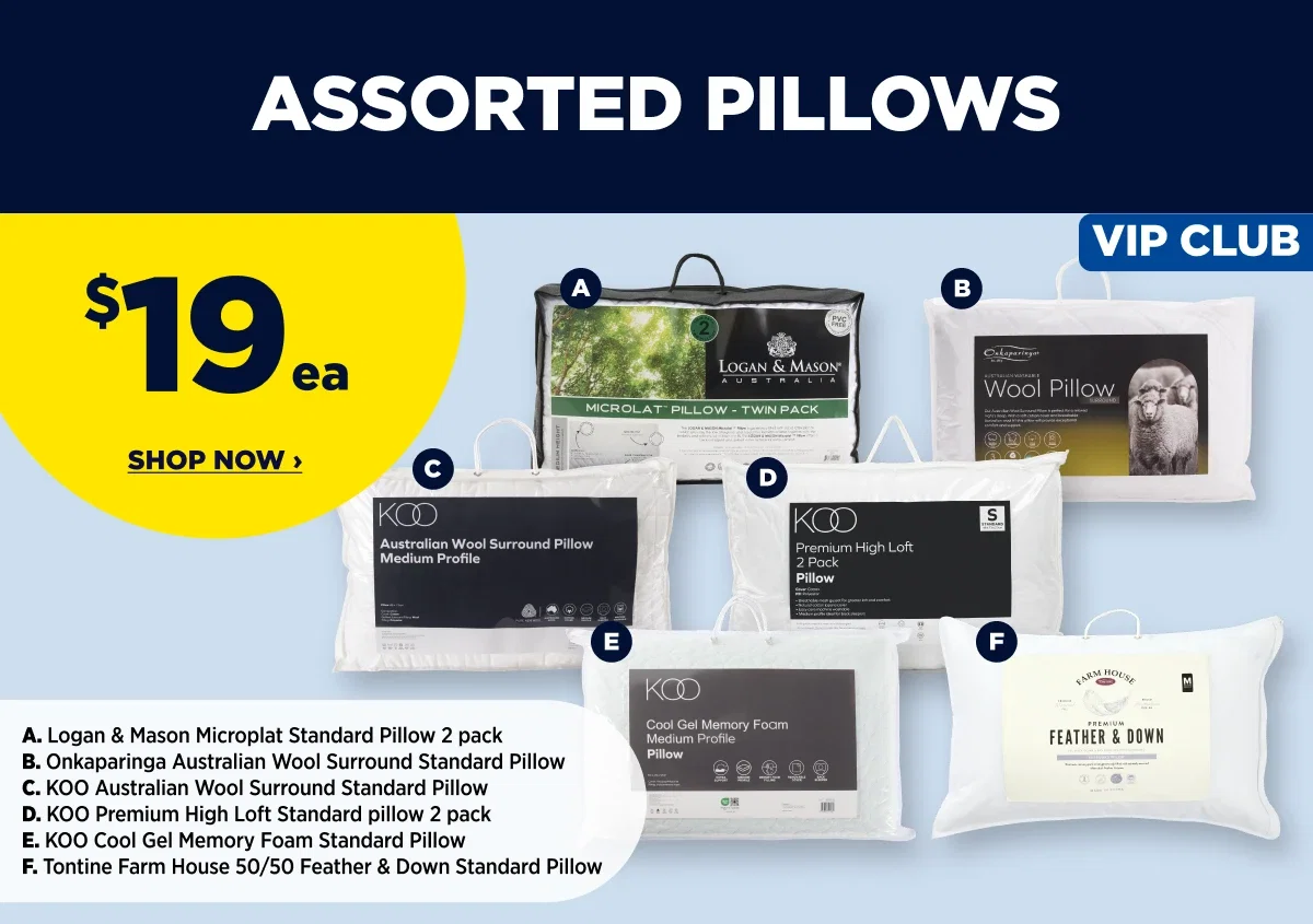 Assorted Pillows