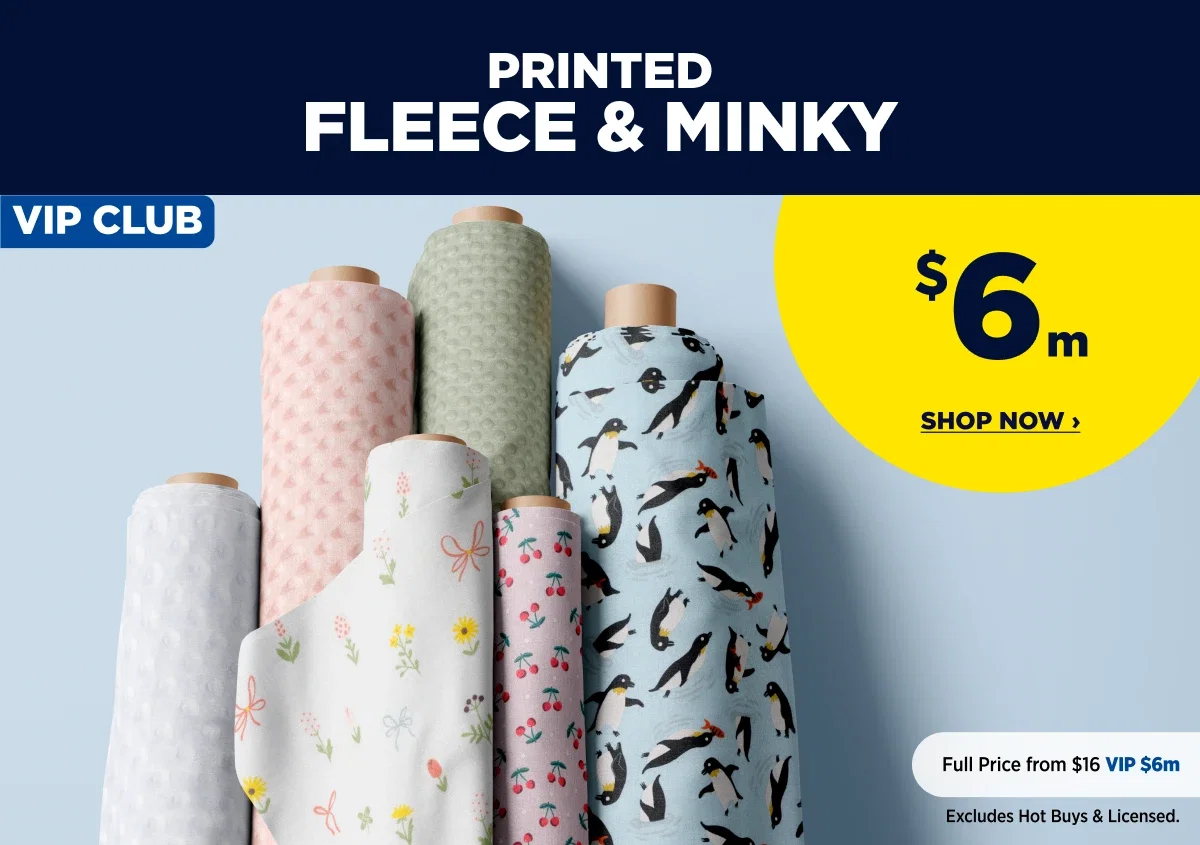 Printed Fleece & Minky