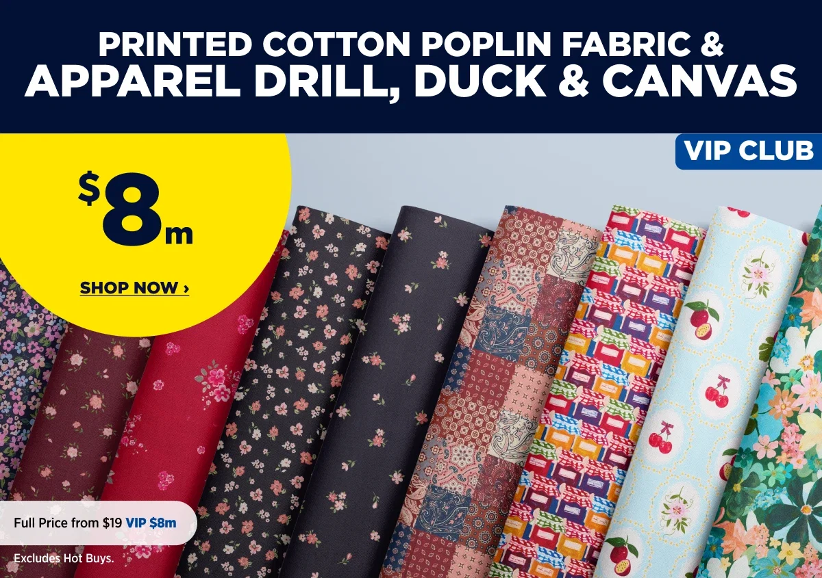 Printed Cotton Poplin Fabric & Apparel Drill, Duck & Canvas