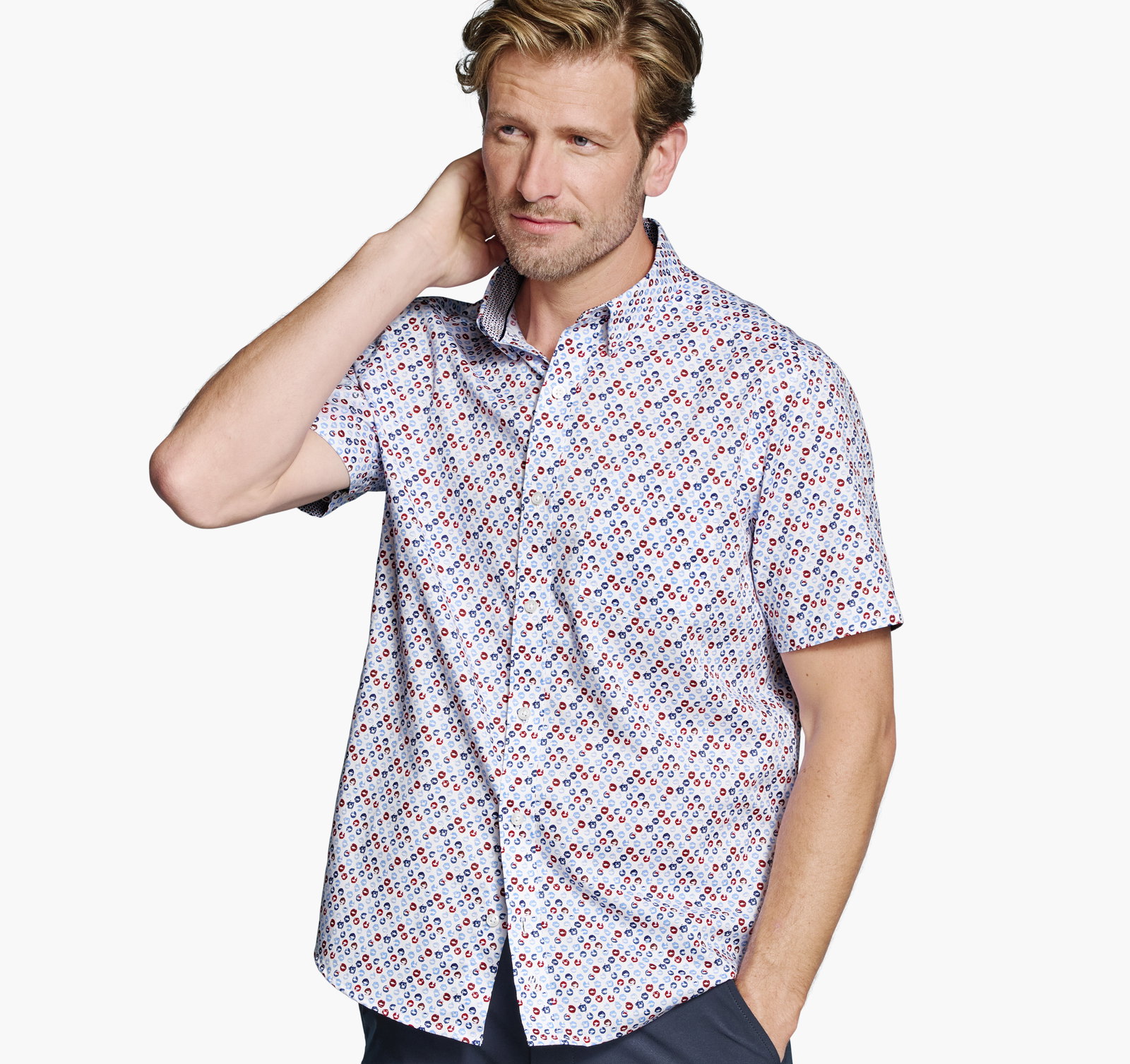 Logan Printed Short-Sleeve Shirt