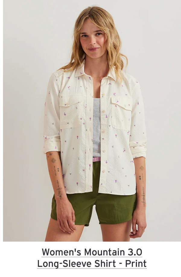 Women's Mountain 3.0 Long-Sleeve Shirt - Print