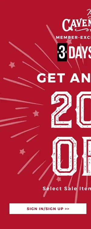 MY CAVENDER'S MEMBER-EXCLUSIVE ONLINE OFFER | EXTRA 20% OFF SELECT SALE| SIGN IN/SIGN UP