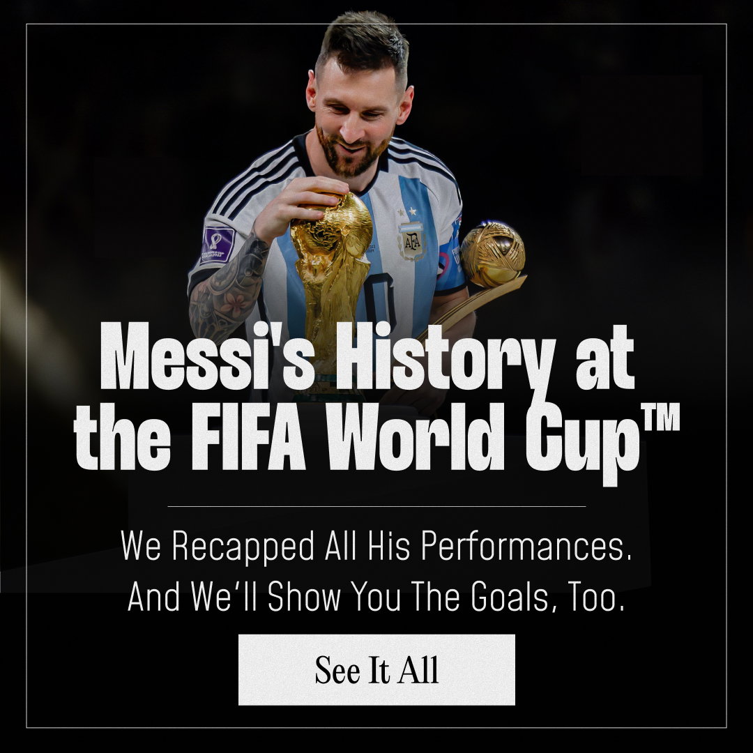 History and Stats: Messi at the FIFA World Cup™